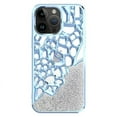 thumbnail image 1 of compatible iPhone 15 Pro Max Diamond Style Hollow Heat Dissipation Electroplated TPU Phone Case Cheap and fine, 1 of 4