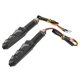 thumbnail image 4 of 4Pcs Motorcycle LED Turn Signals Daytime Running Lights Blinker Front Rear Indicators 12V Amber, 4 of 5