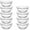 3.5 inch 5 oz, variant on 3 inch Small Glass Dipping Bowls set, 3 oz Dipping Sauce Bowls/Dishes, Mini Sauce Bowls for Ketchup, Soy, BBQ, Sushi, Party, 9 pack
