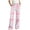 09Pink, variant on Hvogkswy Cotton Pajama Pants Women, Loose Straight Elastic High Waist Lounge Pants Thin Comfy Plaid Home Pajama Pants with Pockets