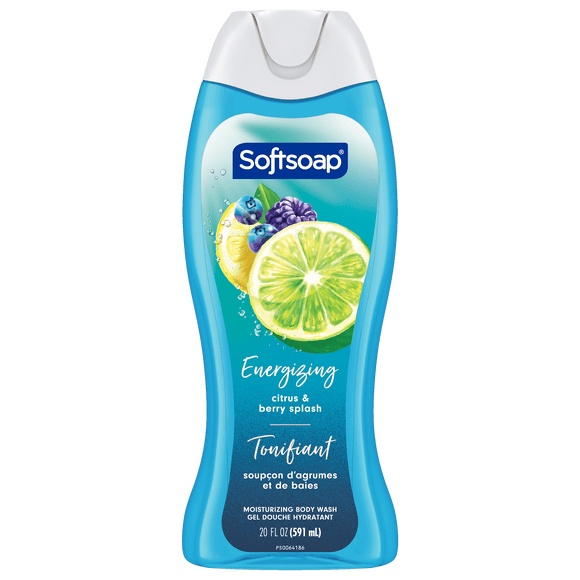 Gel douche Softsoap Body Citrus Scent & Berry Splash, 591 mL