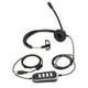 thumbnail image 1 of Auriculares telefónicos Auriculares monoaurales negros con cancelación de ruido y micrófono Tarjeta de sonido USB para servicio al cliente de oficina, 1 of 10