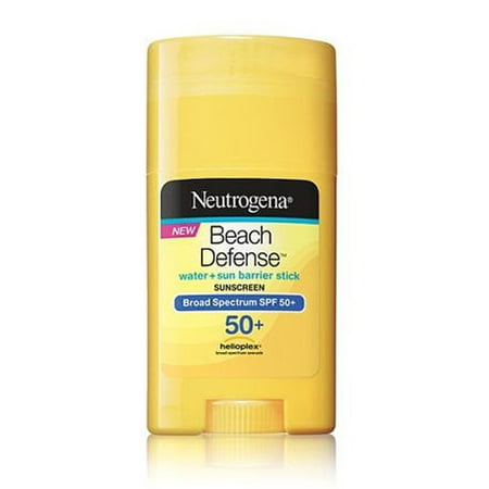 Neutrogena Sunscreen Beach Defense Sun Barrier Stick Spf 50 - 1.5 Oz, 2 Pack