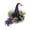 A, variant on Halloween Witch Wreath for Front Door, Purple Mesh Hanging Decor with Witch Hat and , Spooky Decorations for Indoor Outdoor Porch Party Wall Art