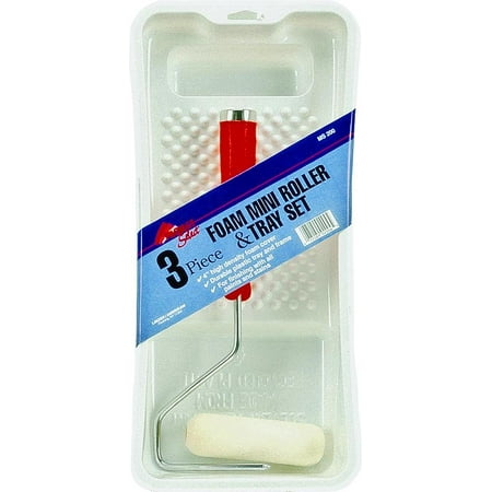 4 Inch Roller Center - Jr Edwards Foam Mini Roller and Tray Set