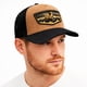 thumbnail image 5 of KNITE Gorra Farmer Rooster Gold Trucker Hombre Ajustable Estilo Rancho Gallo Oro, 5 of 5
