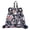 H, variant on Foldable Large Capacity Travel Backpack Drawstring Pocket Waterproof Ultra Light Nylon Cloth Multifunctional Print Foldable Bag Organizer