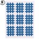 thumbnail image 2 of Cinta cruzada de fisioterapia, 10 unidades/bolsa, cinta elástica cruzada en espiral, cinta muscular deportiva, compacta y ligera, 2 of 8