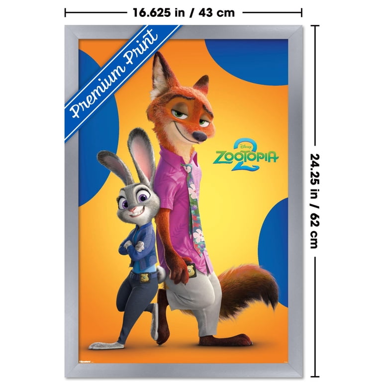 Disney Zootopia 2 (2025) - Nick & Judy Wall Poster, 14.725
