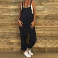 thumbnail image 2 of Women's Casual Loose Fit Overalls Jumpsuit Romper Dungarees Playsuit Comfortable Stylish Trendy Fashion Outfit, 2 of 2