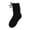 ZA-Black-boys girls soccer socks, variant on Girls Kids Ruffle Layer Socks Uniform School Dress Frilly Cotton Crew Socks 3-10 Years