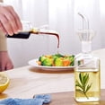 thumbnail image 5 of Dinheiro Dispensador de aceite de cocina de vidrio antigoteo y resistente a la suciedad, adecuado para verter y rociar aceite de oliva y líquidos, 5 of 5