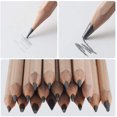 thumbnail image 3 of 29 Pieces Professional Sketching & Drawing Art Tool Kit With Graphite Pencils, Charcoal Pencils, Paper Erasable Pen, Craft Knife-(Without Sketchbook, With Canvas Rolling Pouch）, 3 of 7