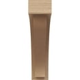 thumbnail image 2 of 5"W x 20"D x 20"H Thin Helena Rough Cedar Woodgrain TimberThane Corbel, Primed Tan, 2 of 6