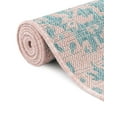 thumbnail image 3 of Jill Zarin Outdoor Collection Area Rug - Dubai (2' x 3' 1" Rectangle Pink and Aqua/Light Blue), 3 of 11