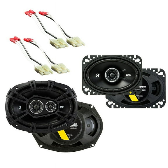 Fits Chevy S-10 Blazer 1982-1989 OEM Speaker Upgrade Kicker DSC46 DSC693 Package