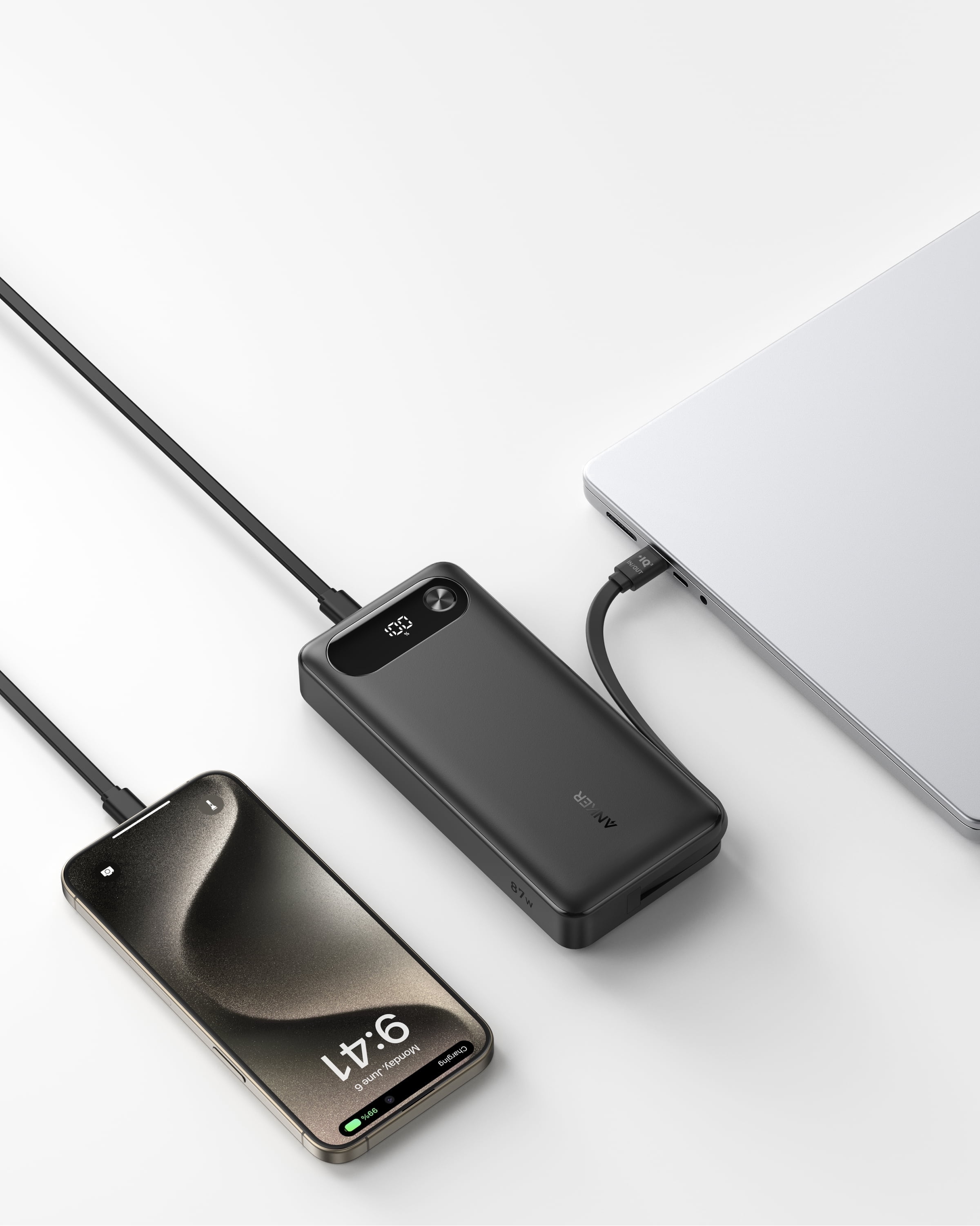 portable laptop charger power bank Dual USB-C 145W Power Bank