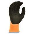 thumbnail image 4 of G&F Unisex Winter Work Gloves - 1 Pair, Large, Double Thermal Shell, Latex Coated, Orange, 4 of 10