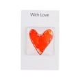 thumbnail image 4 of Searching Roads Fused Glass Heart Pocket Token, Pocket Heart Token with Greeting Card, Mini Cute Small Pocket Hug, Heart Keepsake Gift for Birthday Mother's Day Valentines Thanksgiving B4K3, 4 of 9