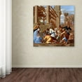 thumbnail image 3 of Trademark Fine Art 'The Adoration Of The Magi' Canvas Art by Nicolas Poussin, 3 of 3