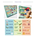 thumbnail image 4 of Tabla De Tareas De Comportamiento De Recompensa Magnética Para Niños Calendario Magnético Amplio Con Marcadores De Borrado En Seco Y Comportamientos, 4 of 8