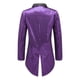 thumbnail image 4 of Chaqueta de traje de cola de golondrina con lentejuelas para hombre, abrigo de vestir de esmoquin para espectáculo de fiesta, 4 of 4