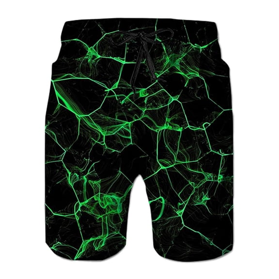 Venzia Men Big and Tall Swim Trunks, Bathing Suit Boardshorts