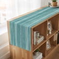 thumbnail image 6 of Table Runners 72 Inches Long Dress Scarves, Duck Green Farmhouse Kitchen/Dining Table Runner, Coffee Tablerunners, Vintage Modern Abstract Art Ombre 14x72 Inch, 6 of 9