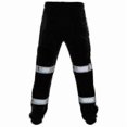 thumbnail image 2 of Adults Safety Work Trousers Hi Vis Viz Visibility Elastic Waist Sweatpants, 2 of 3