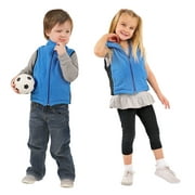 ZooVaa Weighted Vest for Kids - Children's Weighted Compression Fleece Vest - Small - 16-CCT-380SFB