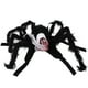 thumbnail image 1 of Disfraz de araña de Halloween para perro y gato, traje de mascota de araña de simulación ajustable transpirable, cara pintada M, 1 of 8