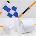 thumbnail image 4 of Golf Putting Green Removable Flagpole Set Practicing Accessory with Blue White Grid Flag, 4 of 4