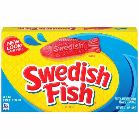 Swedish Fis Soft & Chewy Candy  3.1 oz (2 pack)
