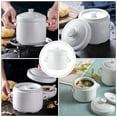 thumbnail image 2 of 1 Pc Durable Ceramic Water-proof Stewing Pot for White Fungus Soup Bird's Nest, 2 of 9