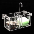 thumbnail image 1 of 3 In 1 Empty Acrylic Filter Box Aquarium External Hanging Water Purifier Fish Tank Accessories, 1 of 8