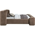 thumbnail image 4 of Meridina Furniture Modena Brown Chenille Fabric Upholstered King Bed, 4 of 10