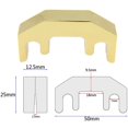 thumbnail image 5 of Violin Mute, Alloy Mute Practice Tool For 1/2, 3/4, 4/4 Violin, 5 of 5