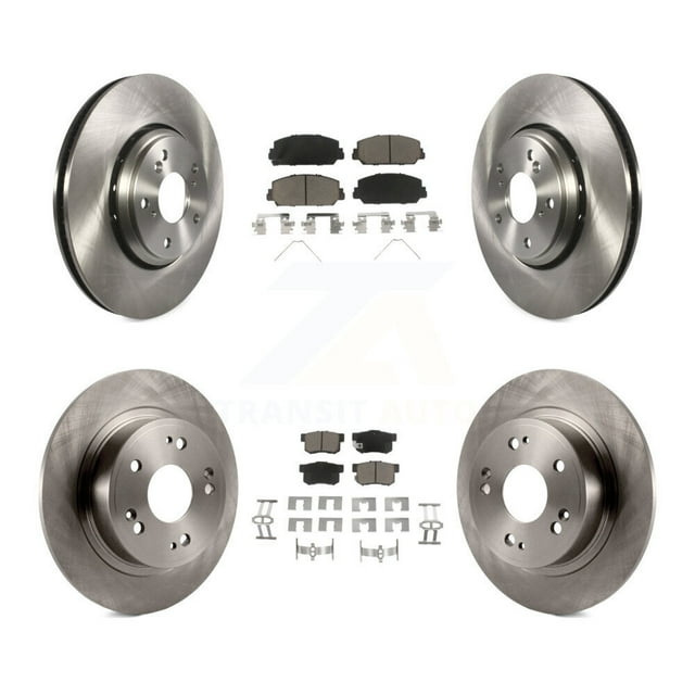CMX Front Rear Disc Brake Rotors and Ceramic Pads Kit for Car 2017-2022 Acura ILX K8C-101162