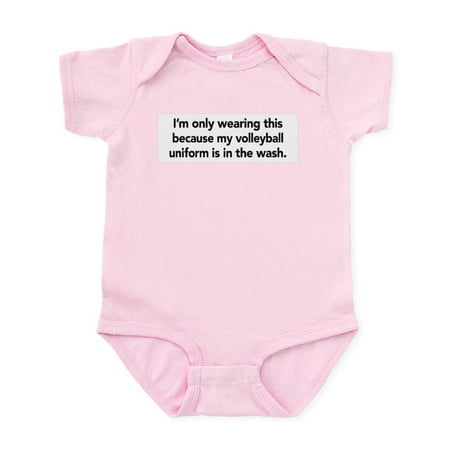 

CafePress - Volleyball Infant Bodysuit - Baby Light Bodysuit Size Newborn - 24 Months