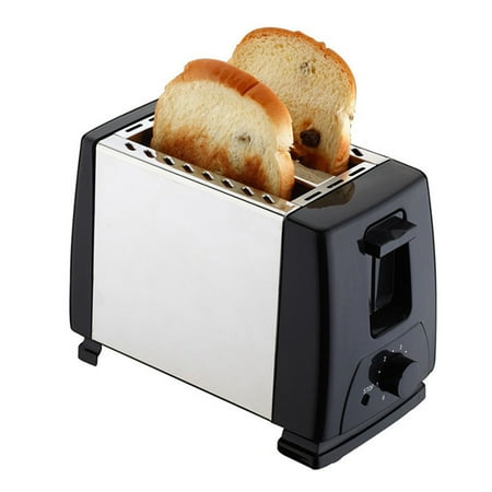 

Liveday Toaster 2 Slice Wide Slots Stainless Steel Multifunctional Reheat Defrost Toaster for Bread