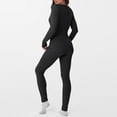 thumbnail image 4 of BLTIBY Thermal Underwear Set for Women Long Johns Ultra-Soft Warm Winter Fitted Round Neck Top & Bottom Base Layer Sets for Cold Weather Black XL, 4 of 5