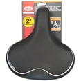 thumbnail image 2 of BRG Sports Bell Sports Comfort Wide Cruiser Padded Bike Seat/Saddle, Black, 2 of 6