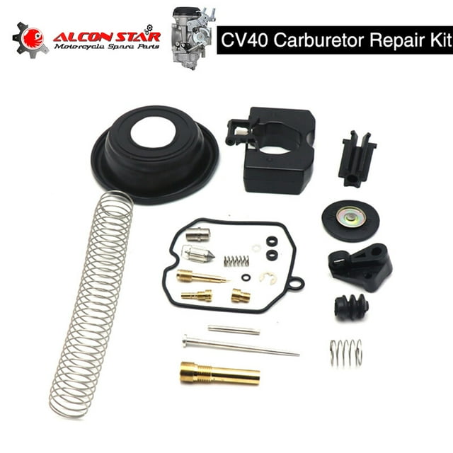 Motorcycle Carburetor Rebuild Repair Kit Gasket Float Jet for CV40 Carb-