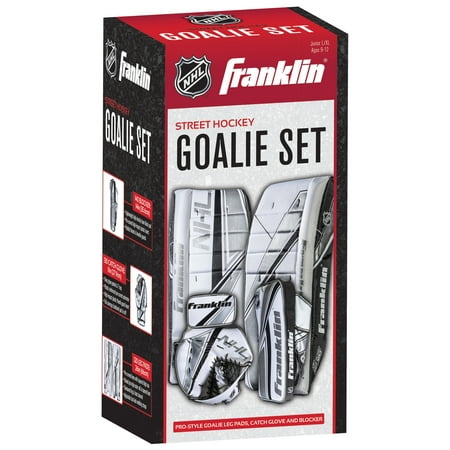 Franklin Sports NHL Street Youth Hockey Goalie Set (Junior L/XL)