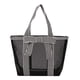 thumbnail image 2 of Bolso de Mano de Malla Transparente para Mujer, de Nailon Hueco con Correa de Hombro Ajustable, Gran Capacidad, para Viajes, Compras y Playa, Negro, Tallas S/M/L, 2 of 7