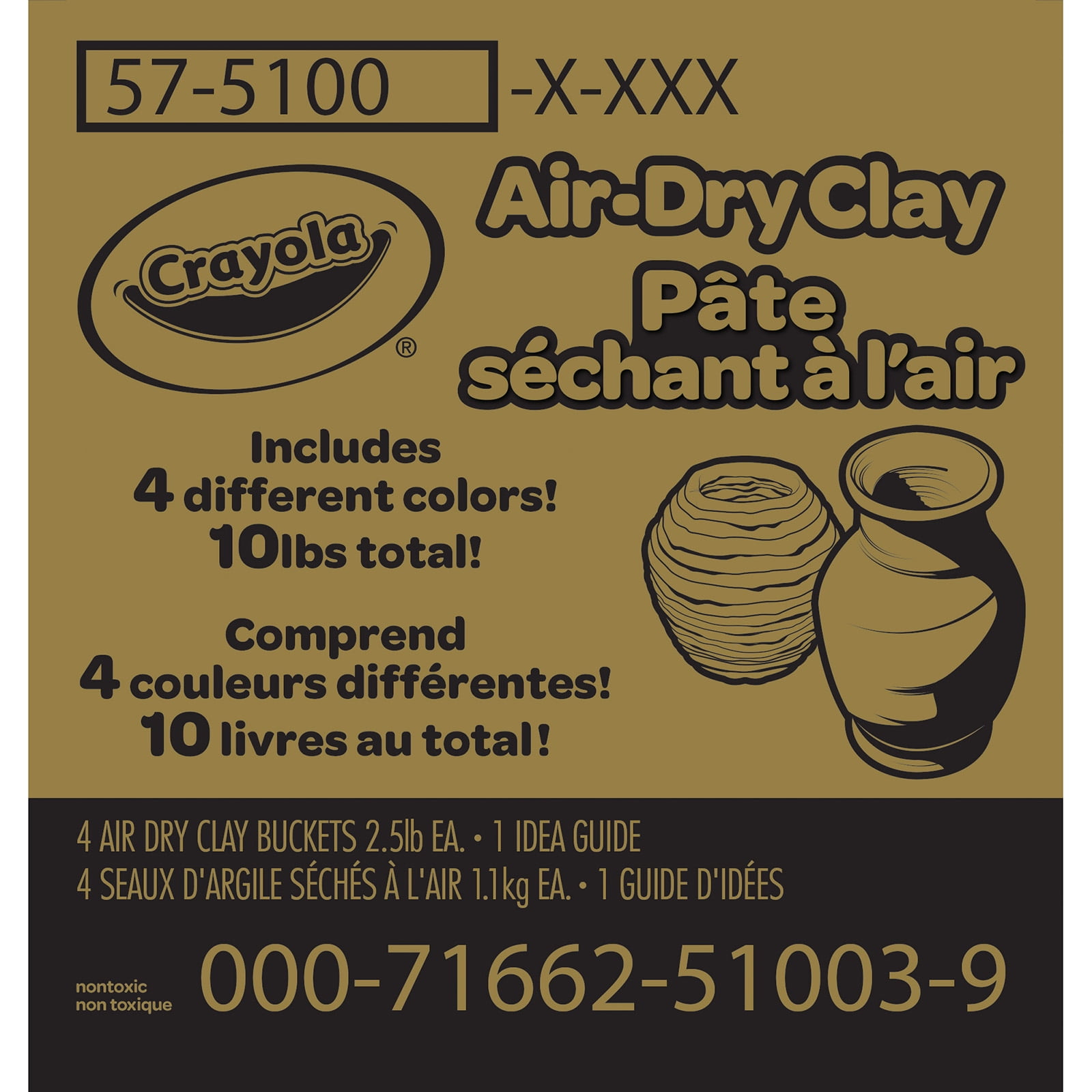 Crayola Air Dry Clay — Toycra
