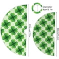 thumbnail image 3 of Coolnut St. Patricks Christmas Tree Skirt Home Decoration Large Round Christmas Tree Skirt for Holiday Party Home Christmas Day Ornaments,35.4", 3 of 6