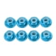 thumbnail image 1 of Tuercas hexagonales autoblocantes, 8 piezas 1/24 M2 Anti para tuercas SC autoblocantes Tuerca de seguridad de nailon con brida de primera línea, 1 of 14