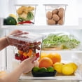 thumbnail image 4 of EcoNesxp Food Storage Polycarbonate Salad Bar Containers Commercial Hotel Plates for Kitchen Food Prep 2 Quart Cambro, 4 of 5