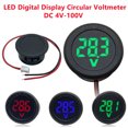 thumbnail image 3 of Voltímetro digital de alto rendimiento Moyic ABS con pantalla LED Rojo, 3 of 6